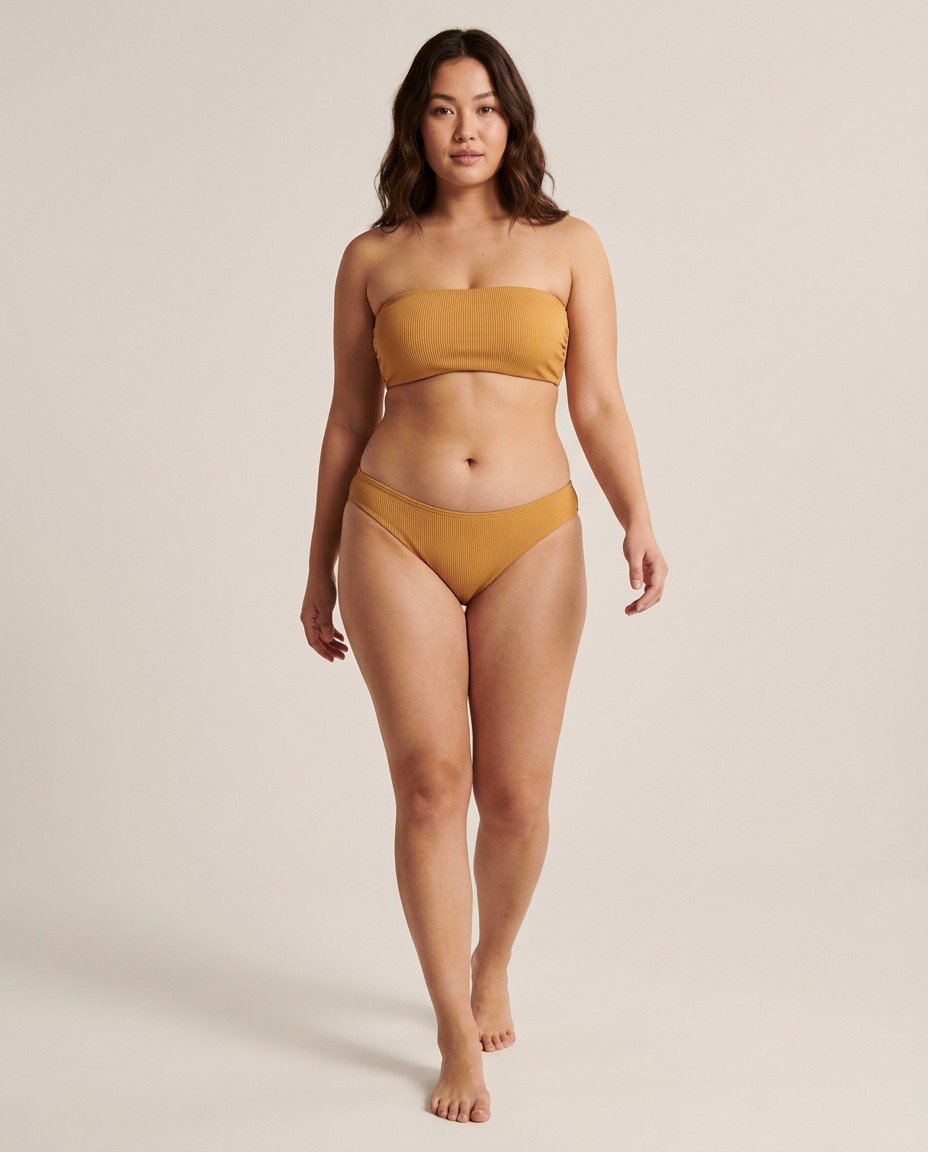 Rebrasti bandeau bikini · Camel