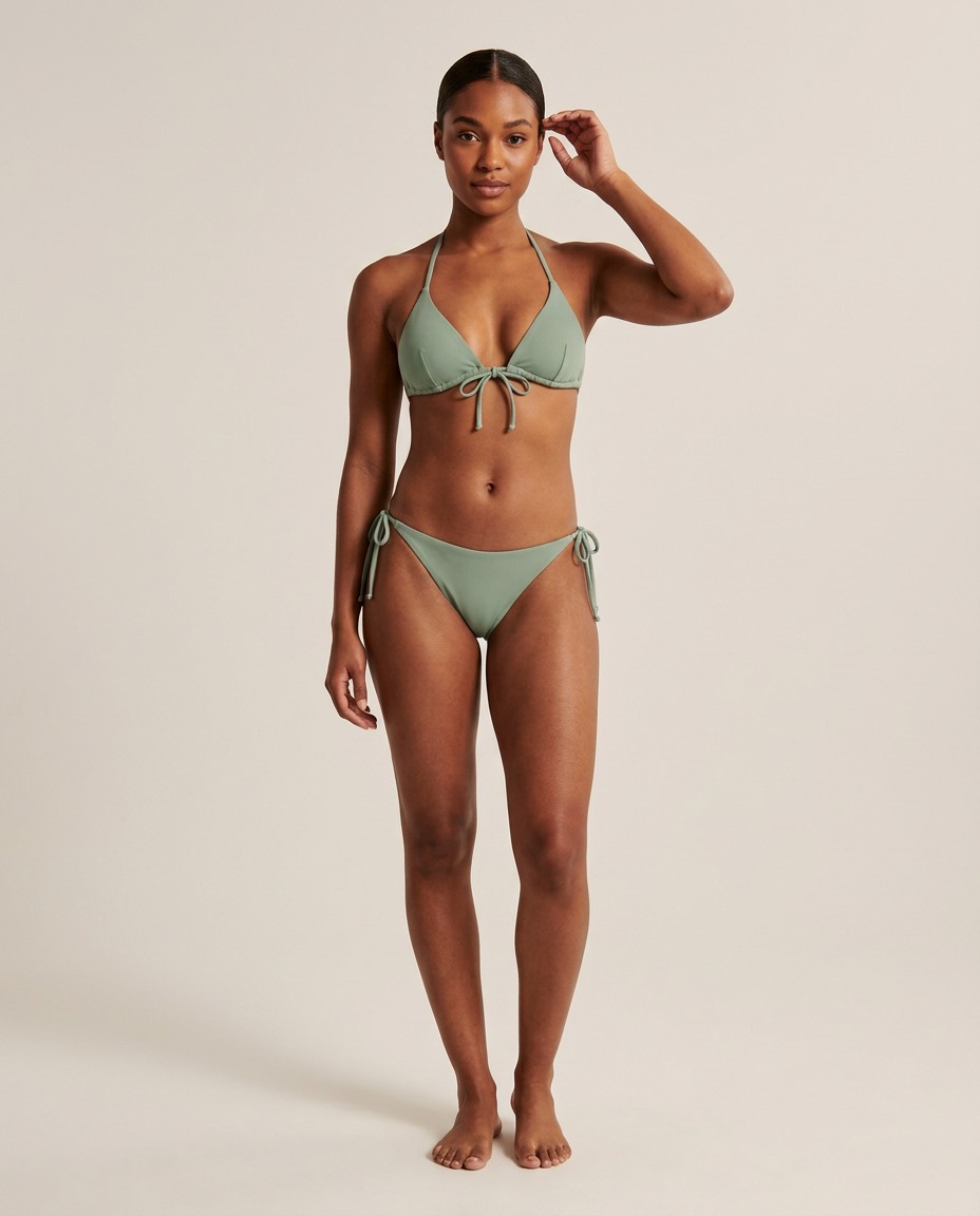 Trokut bikini od najlona i elastana · Kadulja