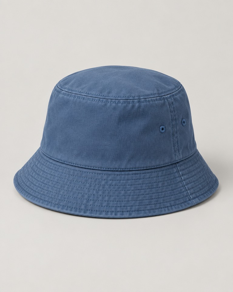 Bucket šešir od pamuka · Plavi